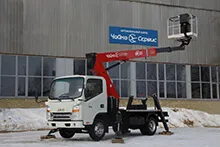 Автогидроподъемник JAC N 80