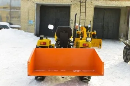 Кузов самосвальный задненавесной 1.4 м