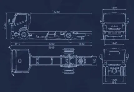 Эвакуатор JAC N 120