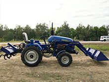 Погрузчик для ременного минитрактора